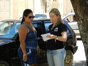 Mobilização está acontecendo em vários bairros da cidade