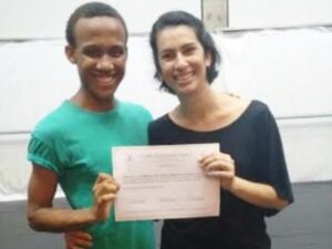 Walleyson com Daniele Pavam (Corpo Cidadão)