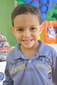 4 anos de Heitor