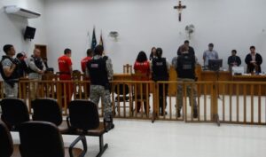 Momento da leitura da sentença; julgamento aconteceu na quinta-feira (18)