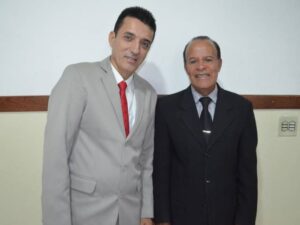 O pastor Adilson e o reverendo Wilson Reis