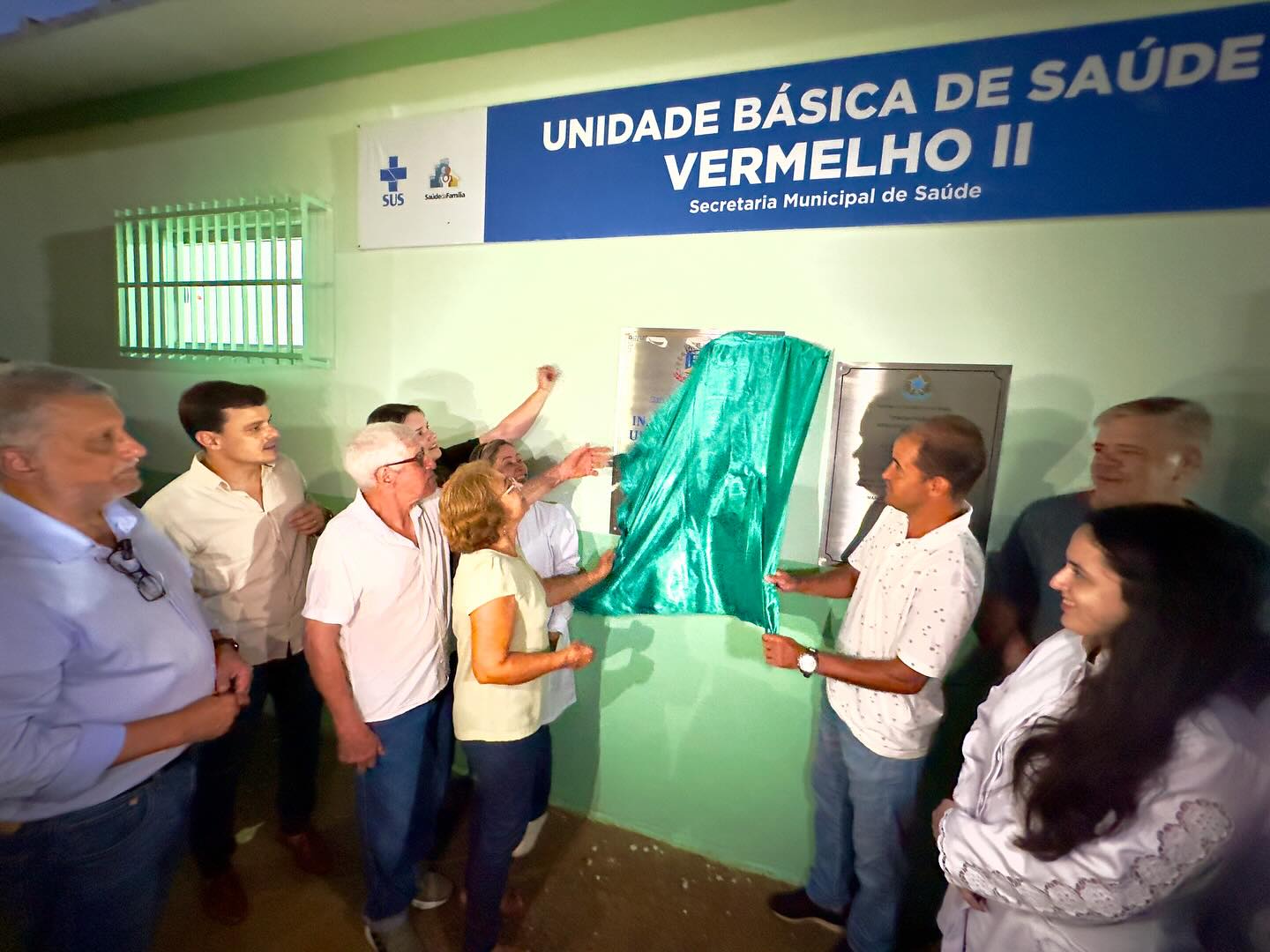 UBS Vermelho II: Inauguração e homenagem a Renato Roriz - A Notícia Online